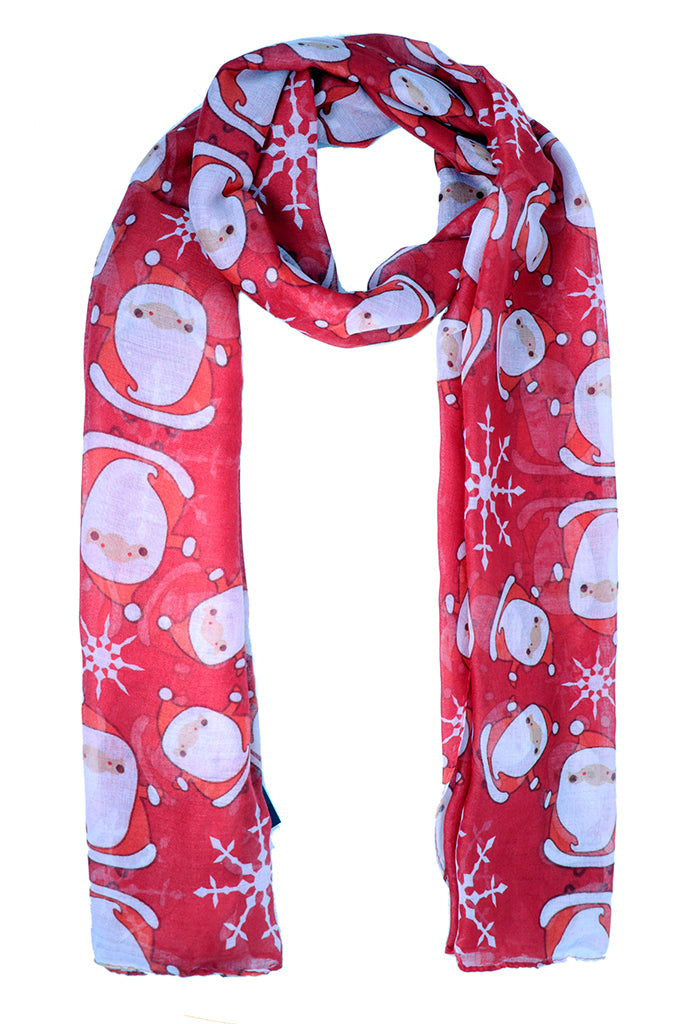 Santa Christmas Scarf