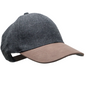 Herringbone Tweed Baseball Cap