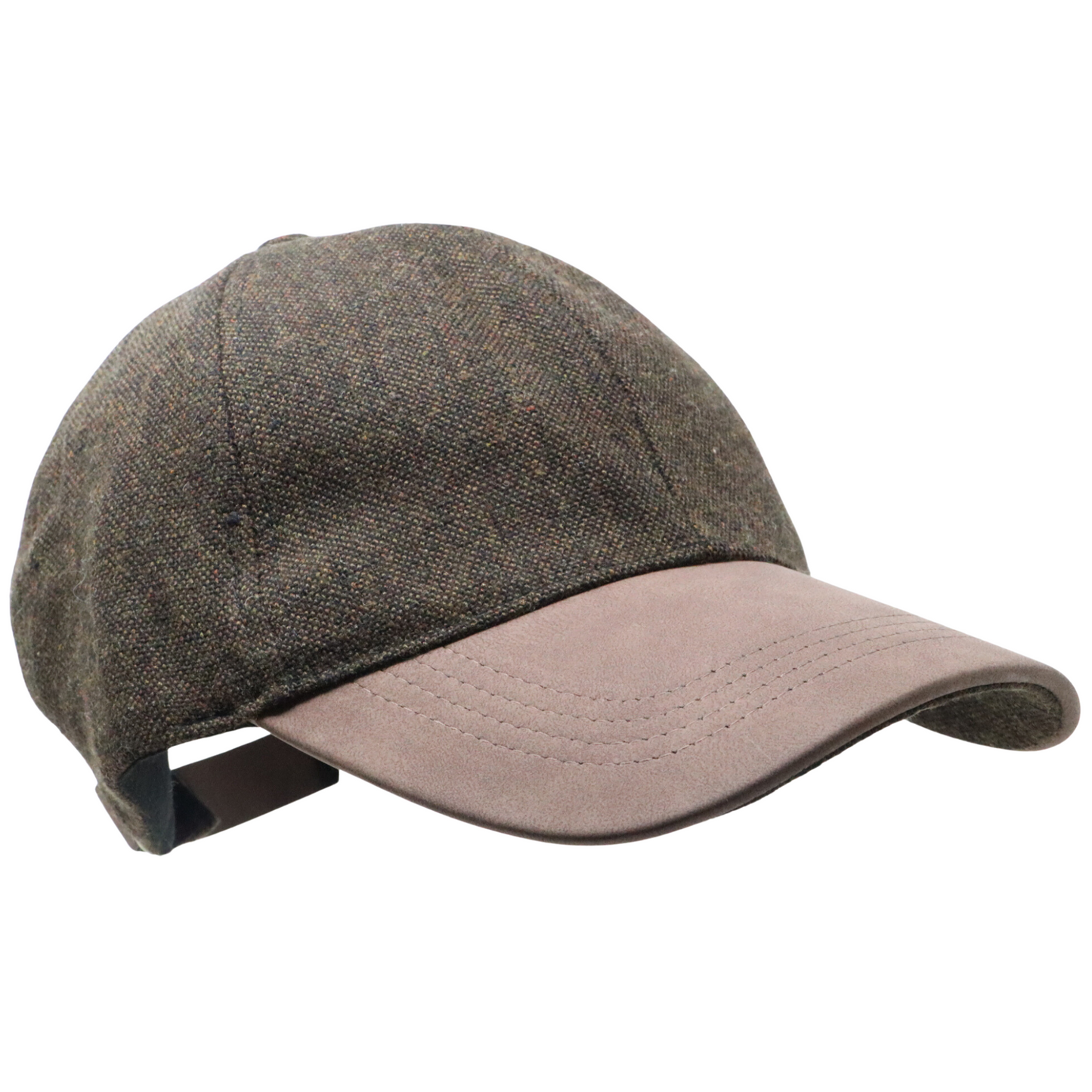Plain Tweed Baseball Cap