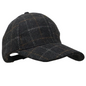 Tweed Check Baseball Cap
