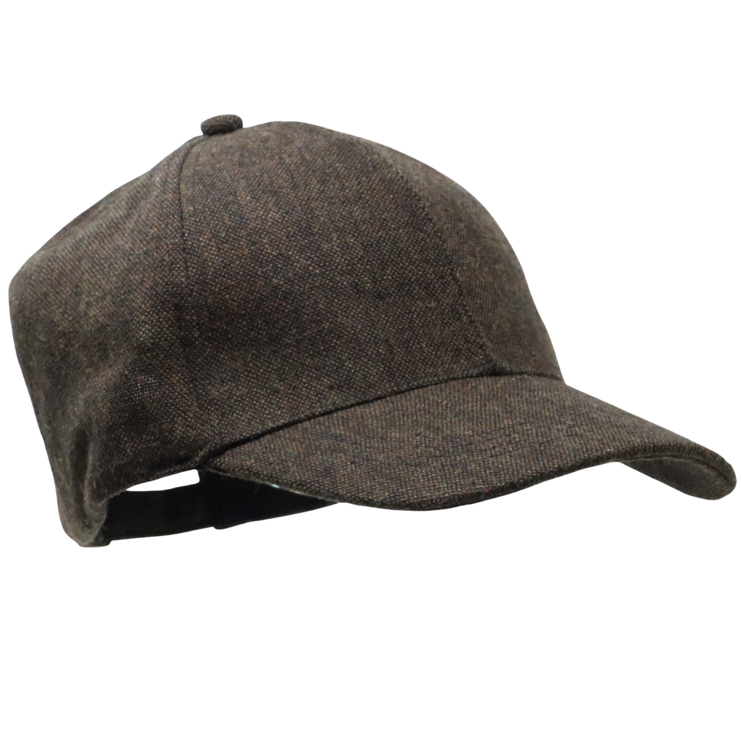 Plain Tweed Baseball Cap