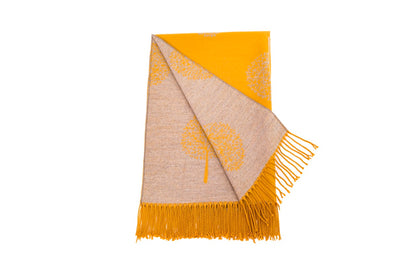 Supersoft Tree of Life Scarves (With Tassels)