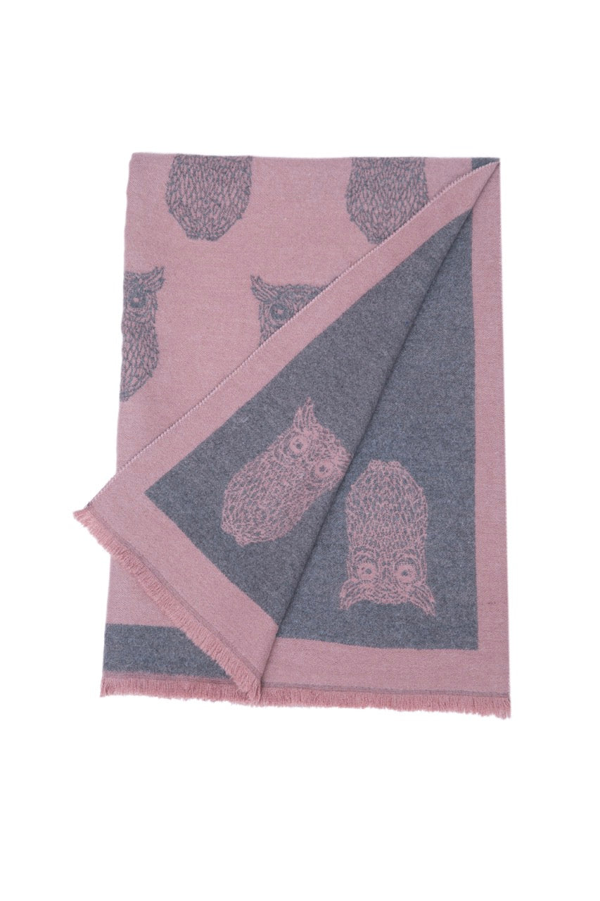 supersoft owl scarves
