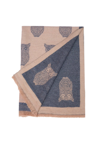 supersoft owl scarves