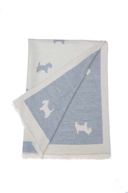 Supersoft Plain Scotty Dog Scarves
