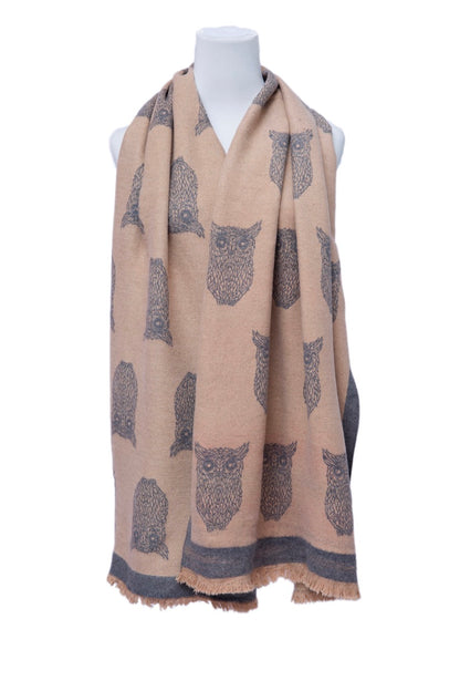 supersoft owl scarves