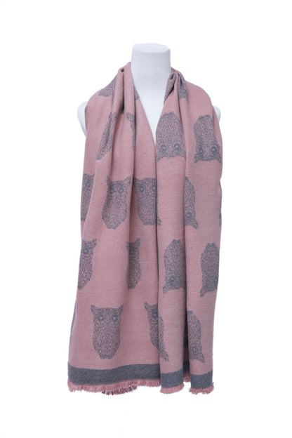 supersoft owl scarves