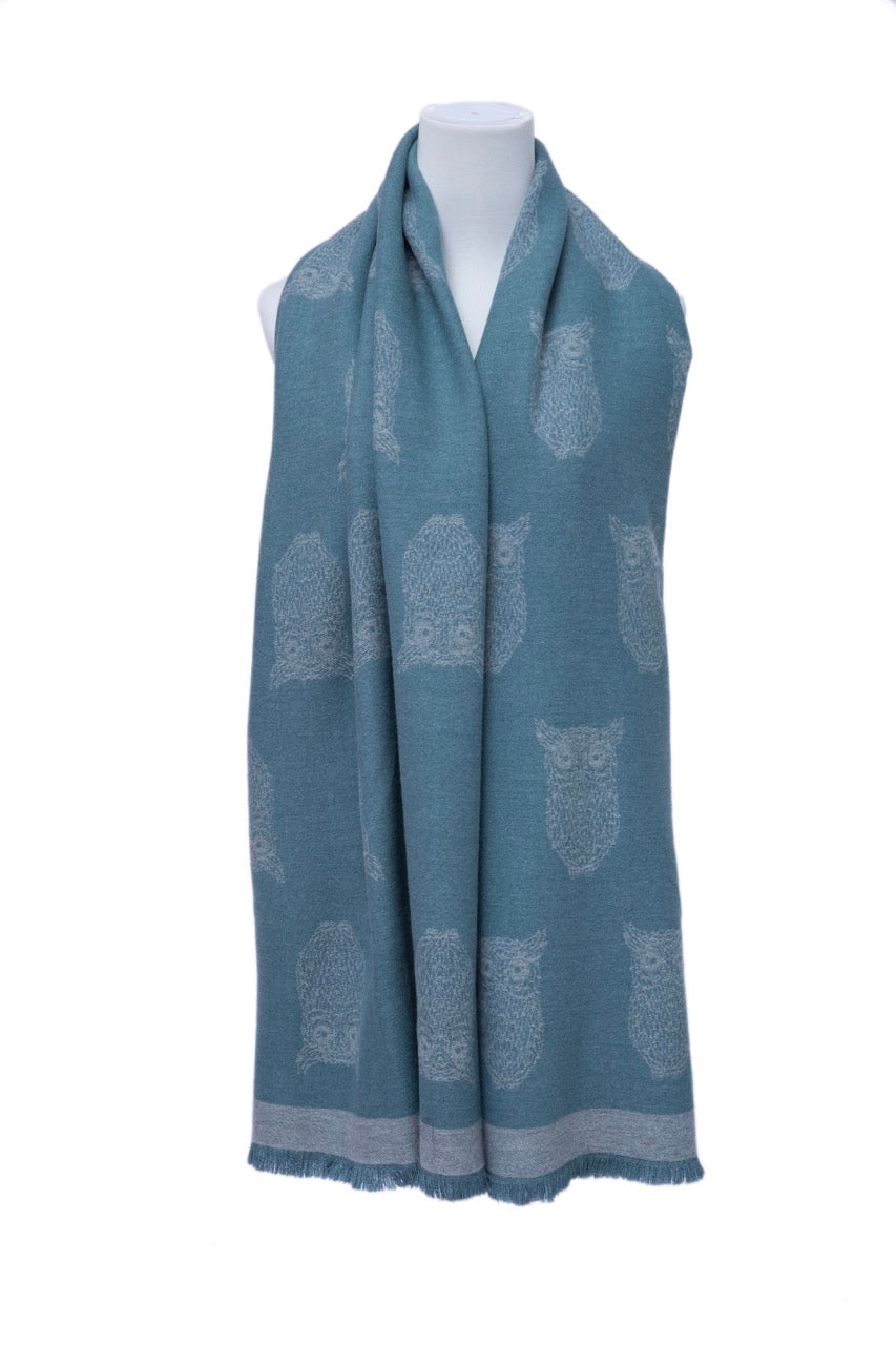 supersoft owl scarves