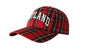 Baseball Cap Tartan Scotland Hat