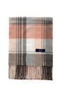 Pink & Grey Plaid Tartan Scarf