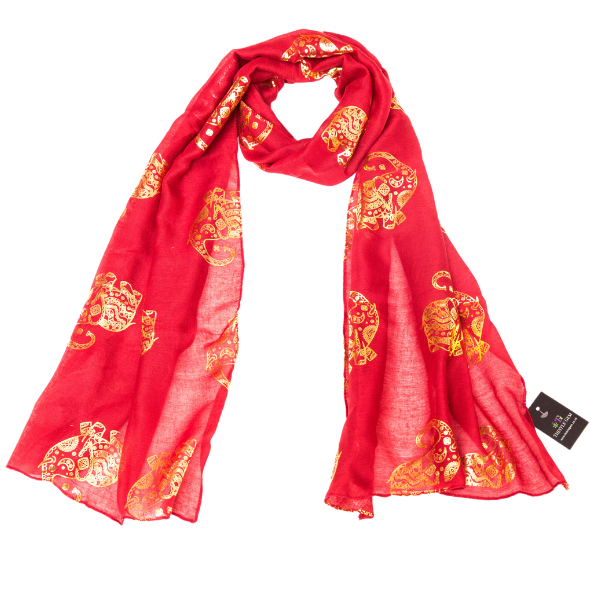 Lightweight Elephant Scarves