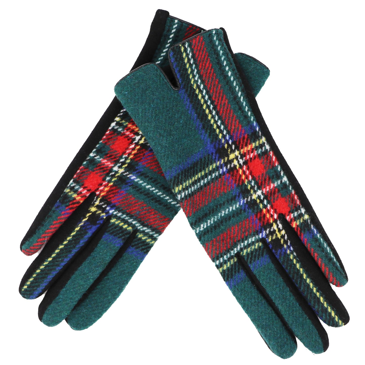 Tartan Touchscreen Gloves