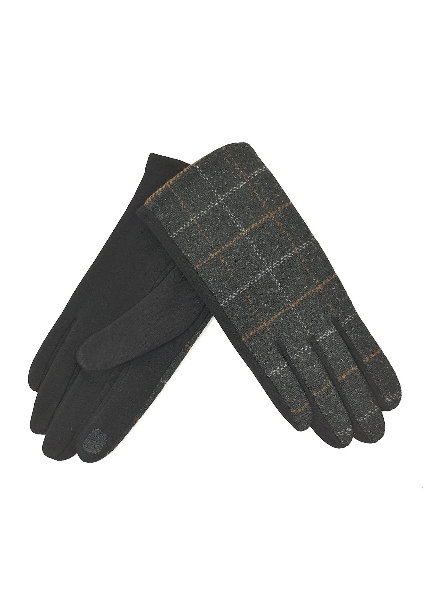 Gents Touchscreen Tweed Gloves