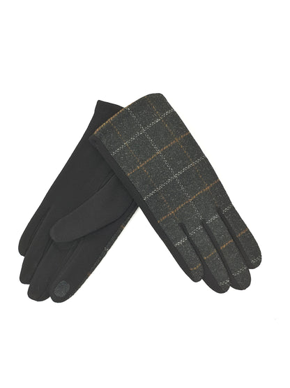 Gents Touchscreen Tweed Gloves