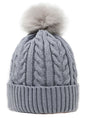 Single Pom-Pom Lined Hat