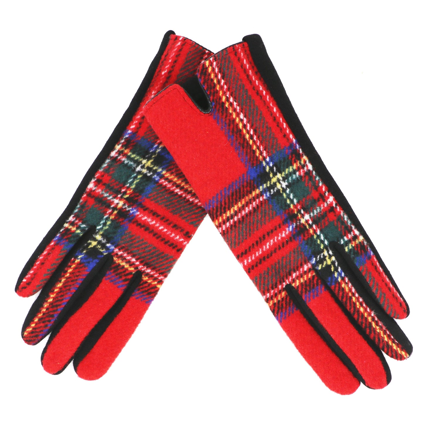 Tartan Touchscreen Gloves