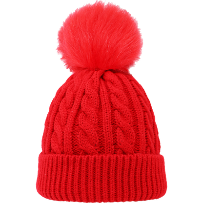 Kids Single Pom-Pom Hat