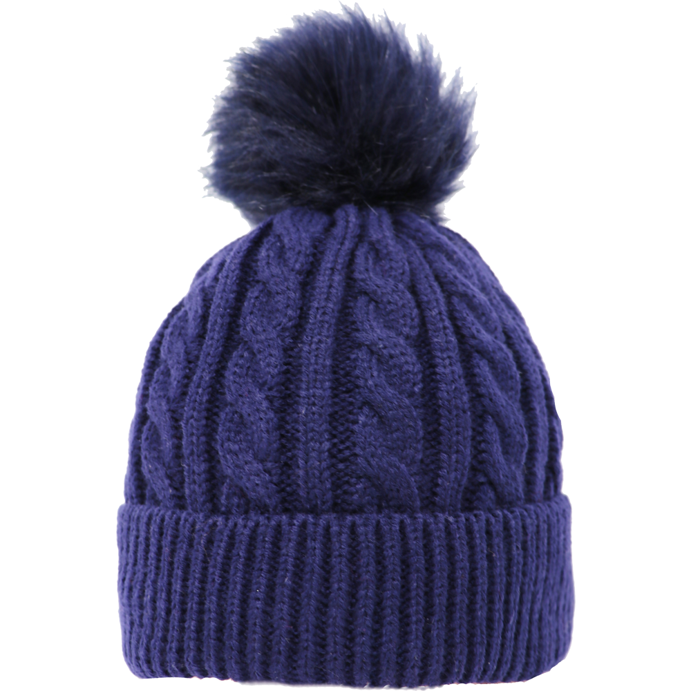 Kids Single Pom-Pom Hat