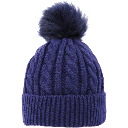 Kids Single Pom-Pom Hat
