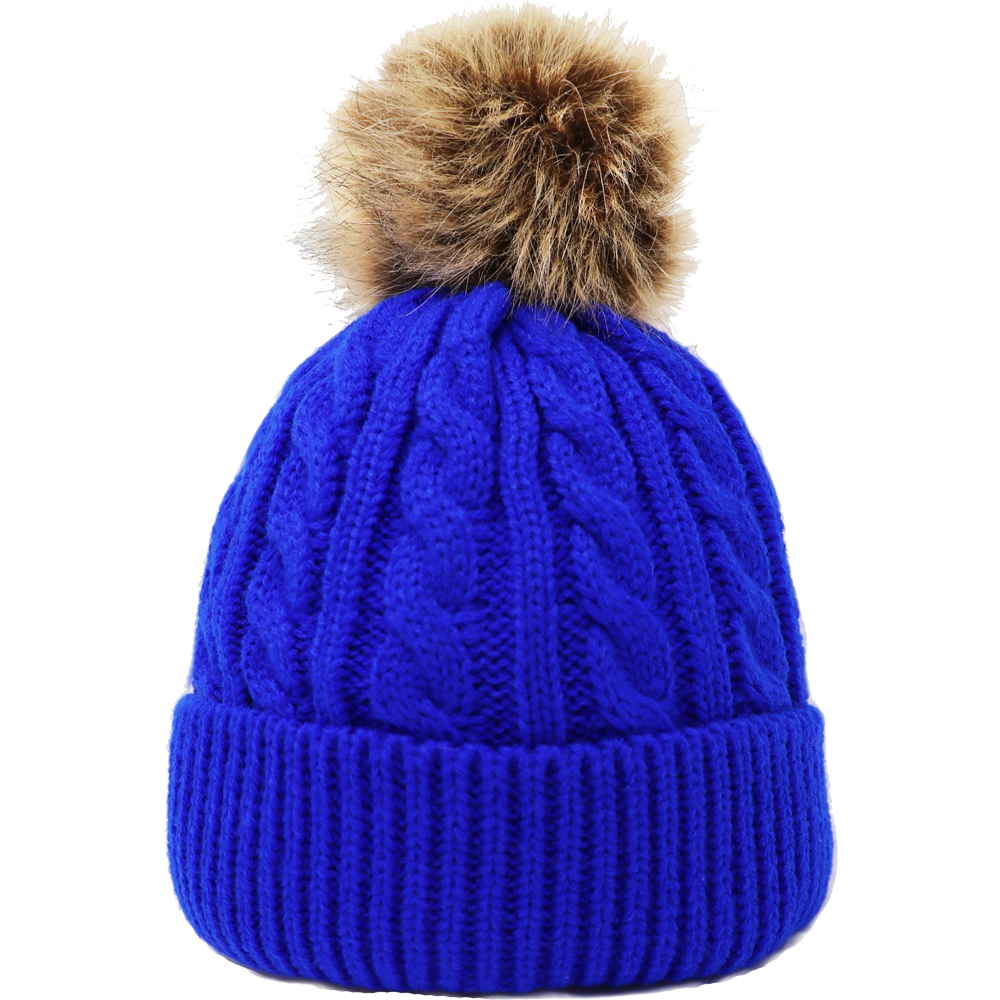 Kids Single Pom-Pom Hat