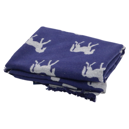 Supersoft Horse reversible scarf