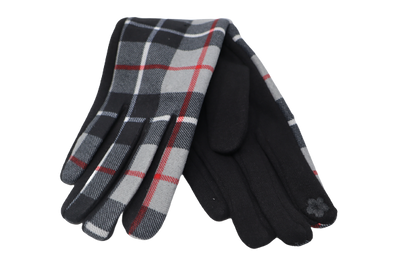 Tartan Touchscreen Gloves