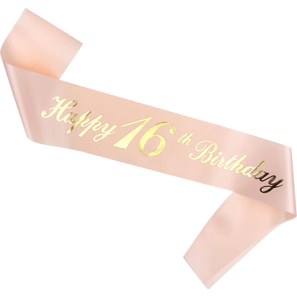 Celebration Sashes