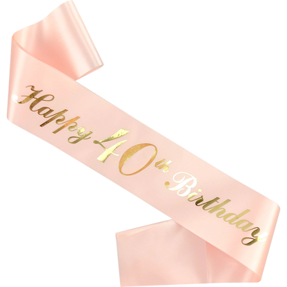 Celebration Sashes