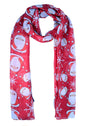 Santa Christmas Scarf