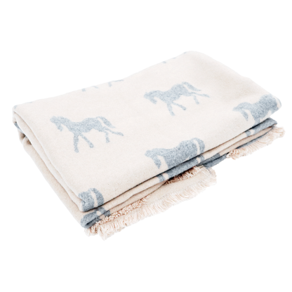 Supersoft Horse reversible scarf