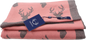 Supersoft Stag Scarves (Short Fringe)