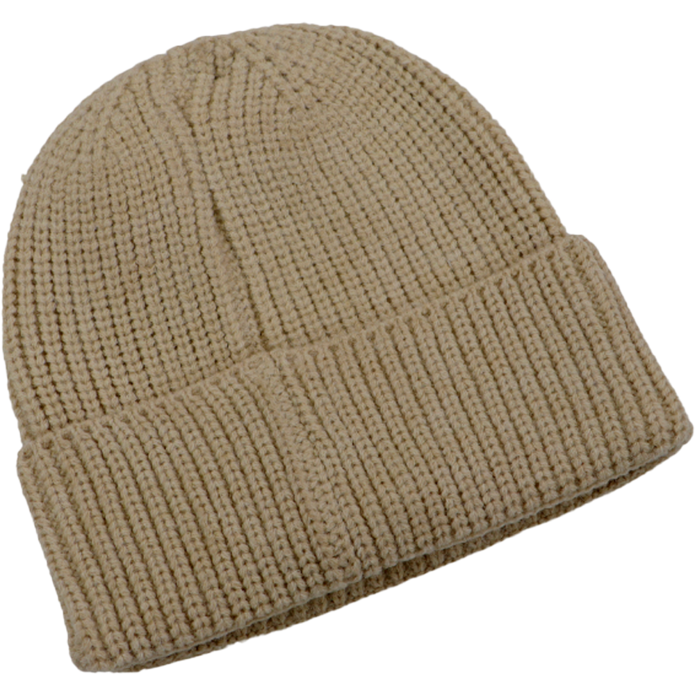Waffle Knit Beanie Hat