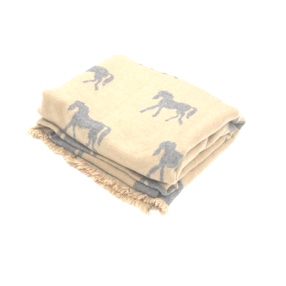 Supersoft Horse reversible scarf