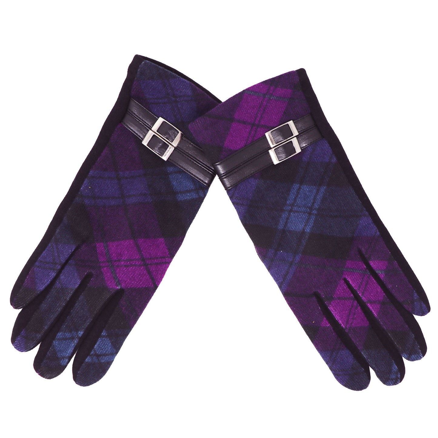 Double Belt Check Gloves