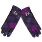 Double Belt Check Gloves