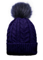 Single Pom-Pom Lined Hat