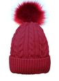Single Pom-Pom Lined Hat