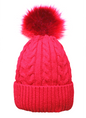 Single Pom-Pom Lined Hat