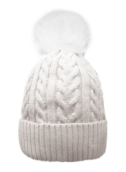 Single Pom-Pom Lined Hat