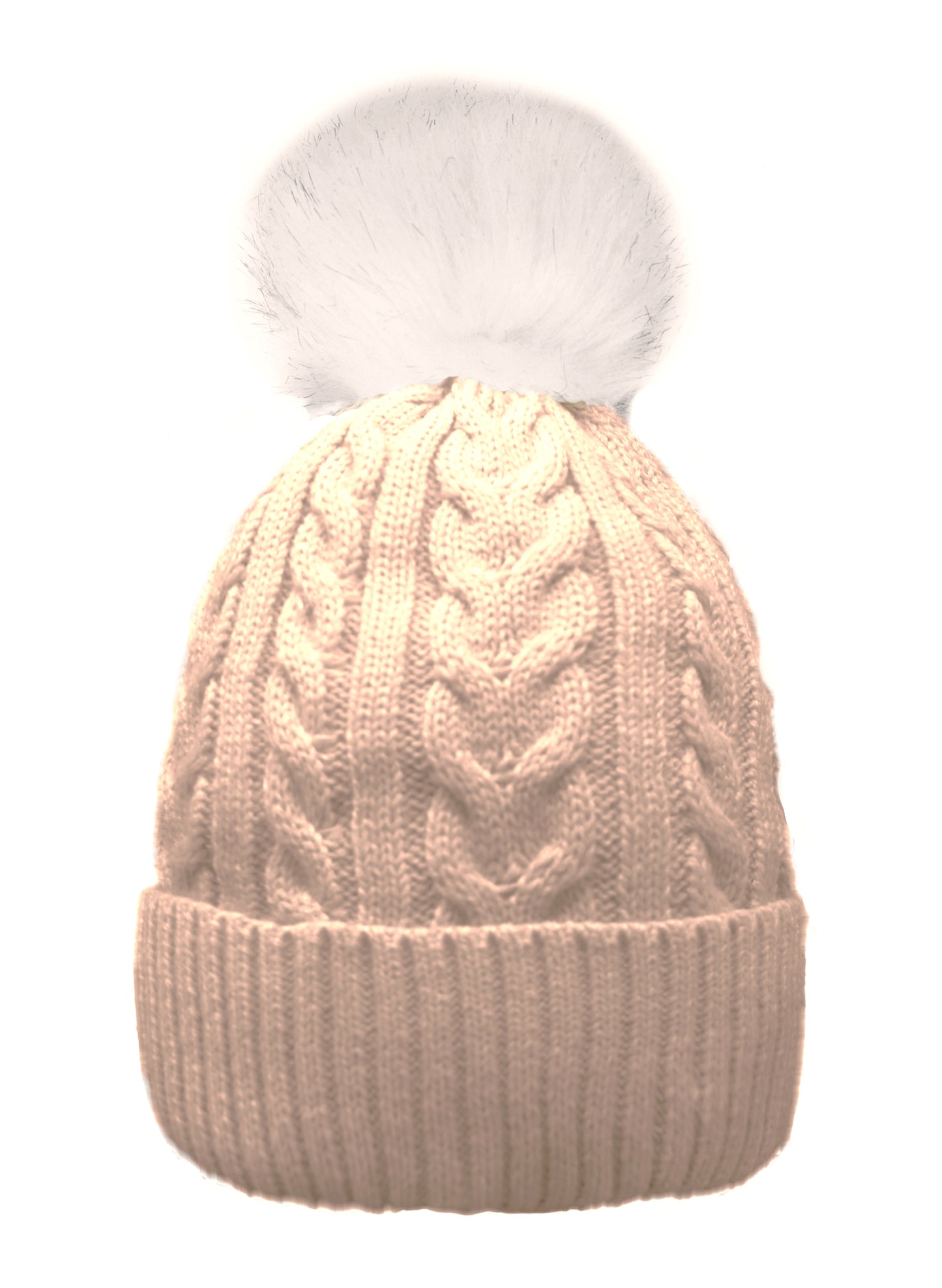 Single Pom-Pom Lined Hat